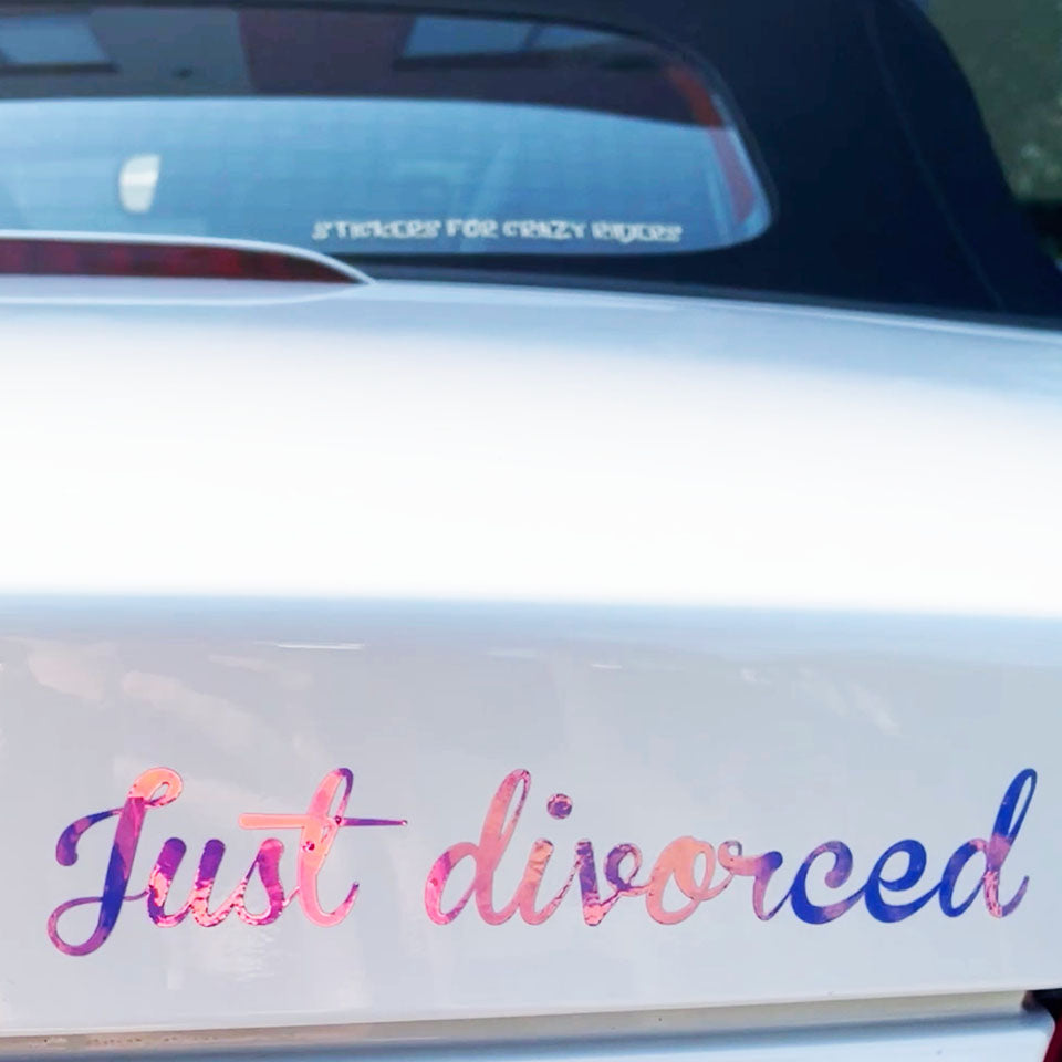 JUST DIVORCED